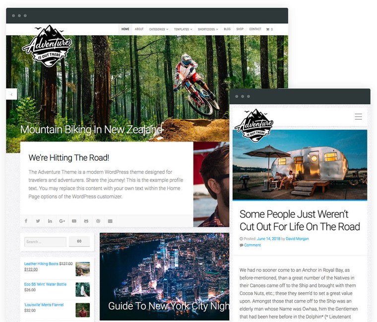 Adventure Theme Update
