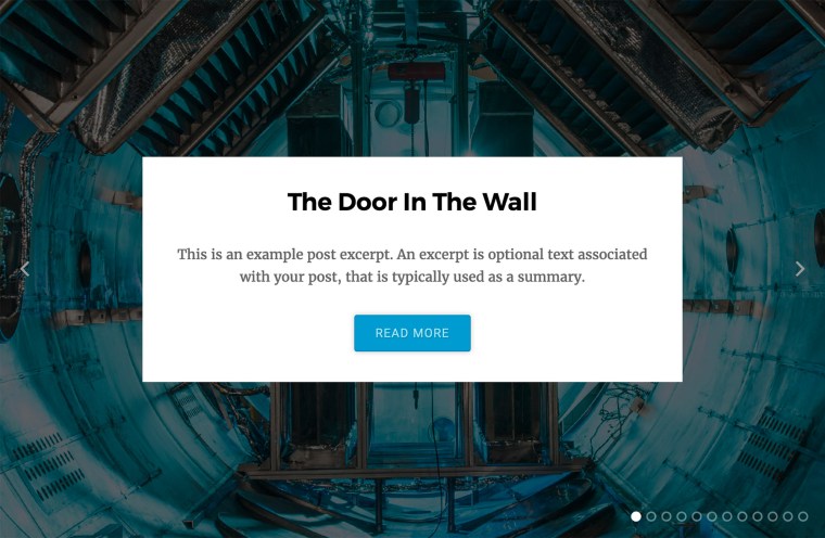 WordPress Content Slider Block