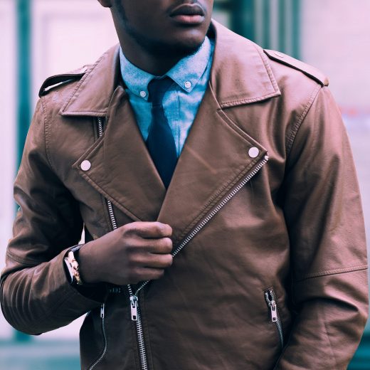 Leather Bomber