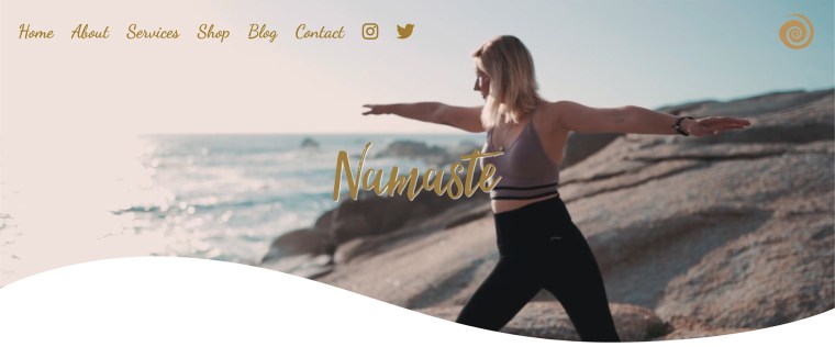 WordPress Header Block