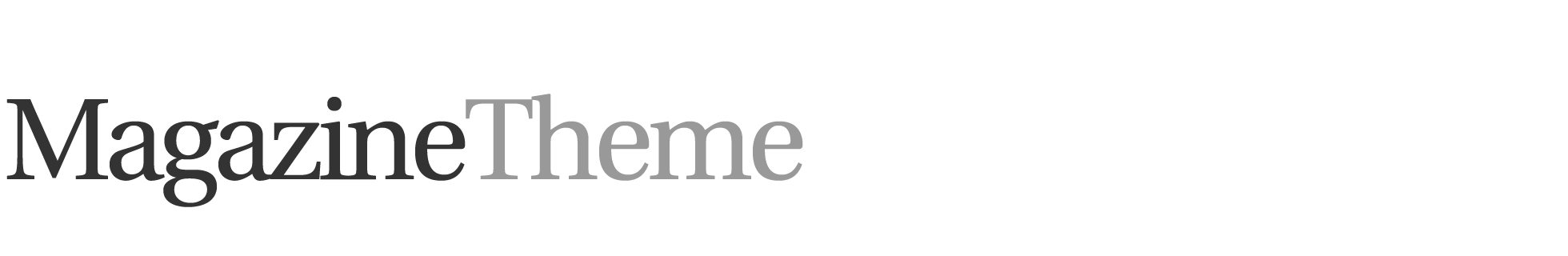 Magazine Theme